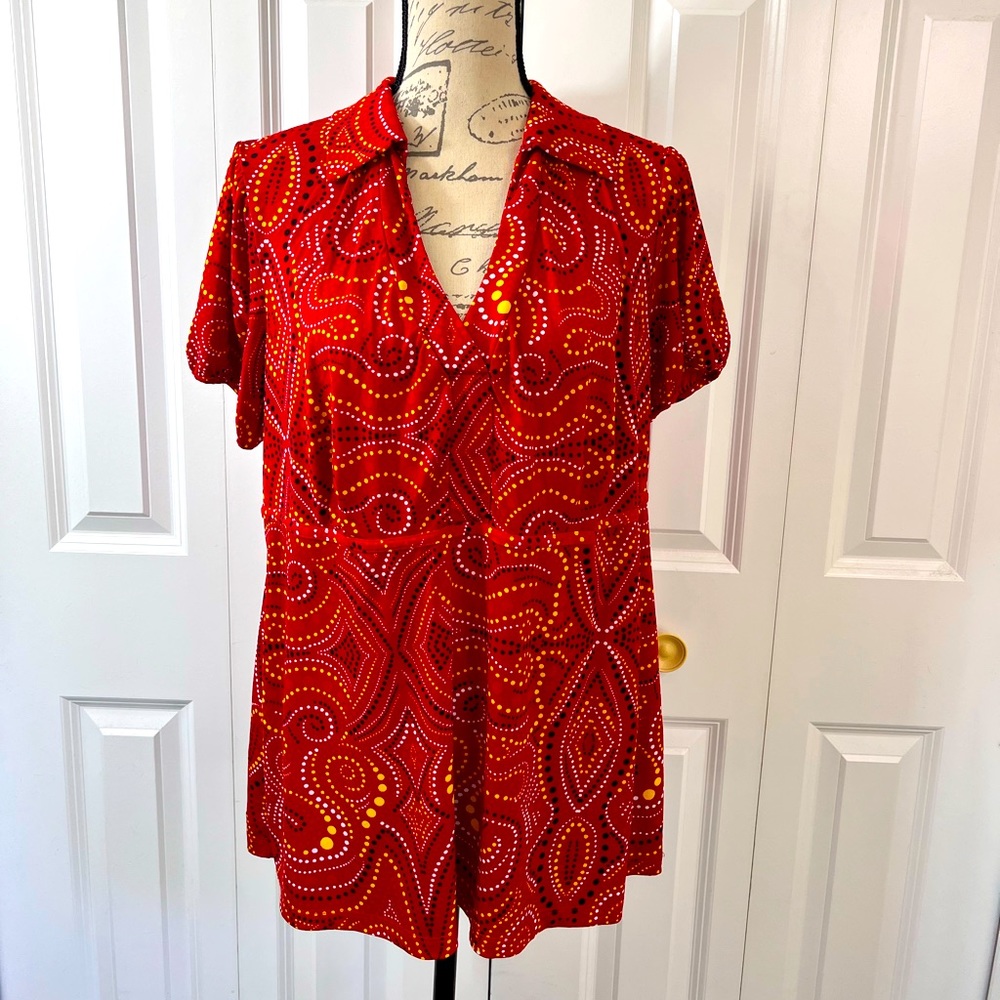 Red Blouse